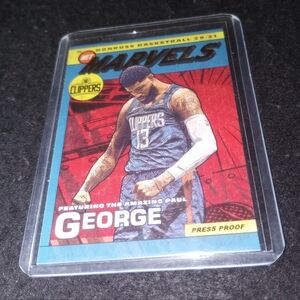 PAUL GEORGE 2020-21 Panini Donruss NET MARVELS GOLD PRESS PROOF #10 